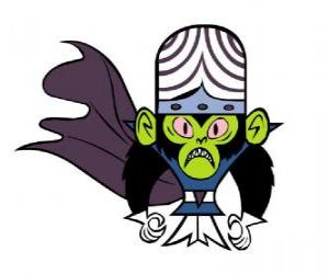 пазл Интеллектуальные обезьяна Моджо Джоджо является злейшим врагом Utonium сестры, Суперкрошки
